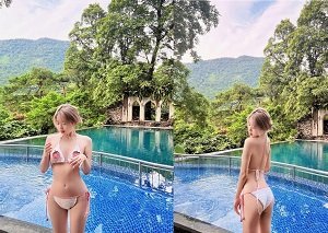 น้องสาวของเพื่อนบ้านที่เย้ายวน