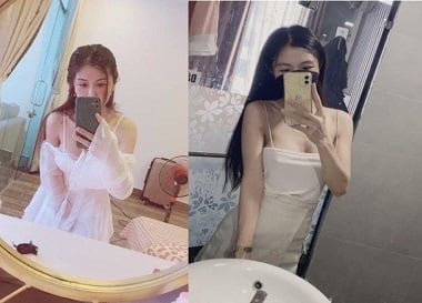 สาวสวยไปโยคะเพื่อมีความยืดหยุ่น