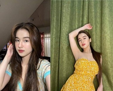 Minh Thu ในชุดเซ็กซี่ที่เปราะบาง